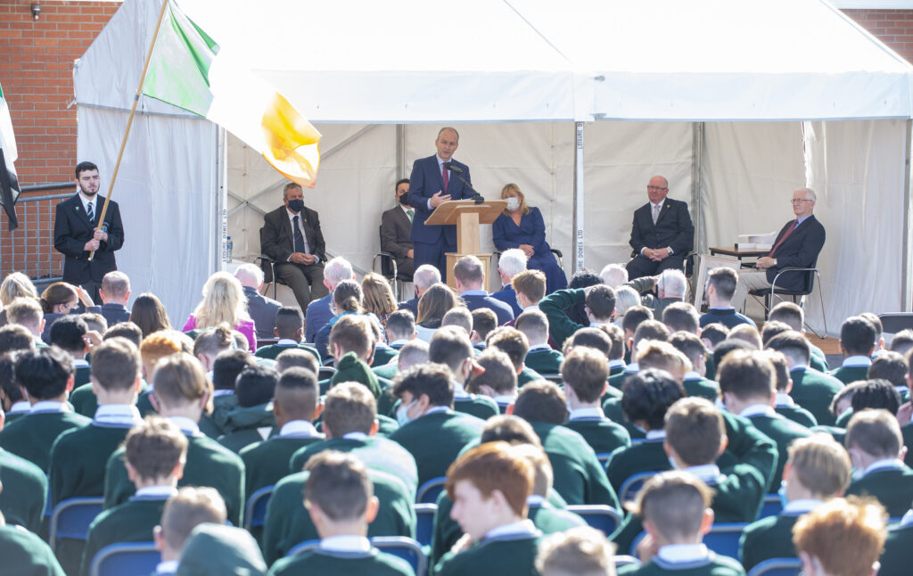 Coláiste Chríost Rí welcomes An Taoiseach